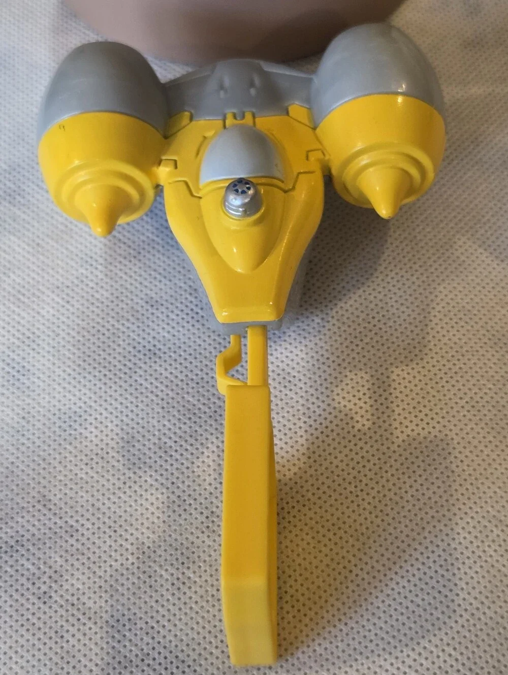 Star Wars Yellow & Silver Naboo Podracer Toy 2005